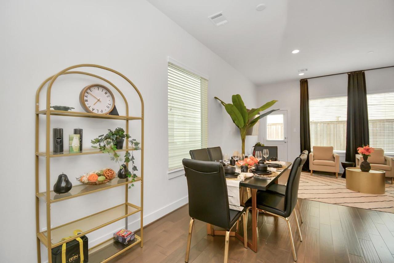 Emerald Palace - New, Modern 3Br Townhome Close To Downtown, Nrg, Med Ctr Houston Bagian luar foto