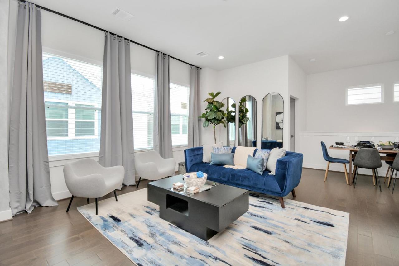 Emerald Palace - New, Modern 3Br Townhome Close To Downtown, Nrg, Med Ctr Houston Bagian luar foto